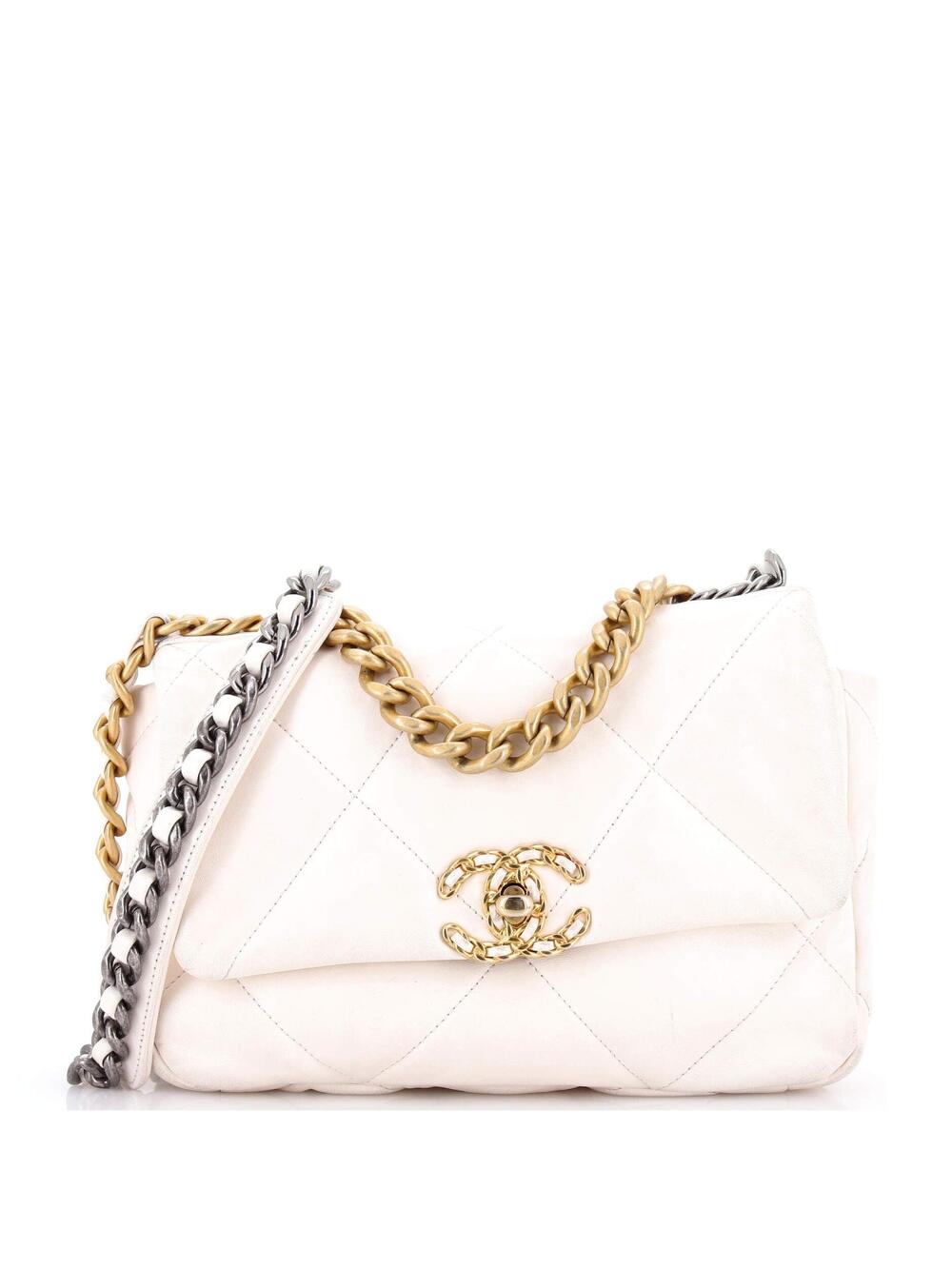 Chanel 19 Flap Bag Quilted Leather #249880C40B